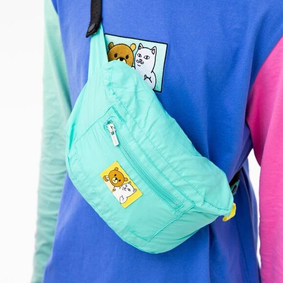 Ripndip Teddy Fresh X Packable Anorak Jacket Windbreaker Size S Light Zip Men's - Picture 4 of 16